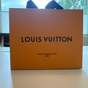 Louis Vuitton Classic Orange Gift Bag